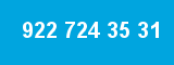 922 724 35 31 922 724 35 31